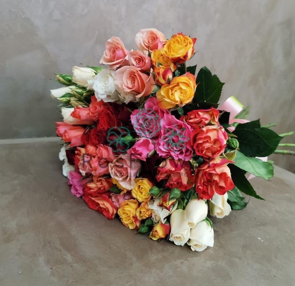 Букет цветов из: Розы в Большое Мурашкино