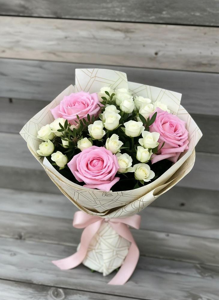 Букет цветов из: Розы в Большое Мурашкино