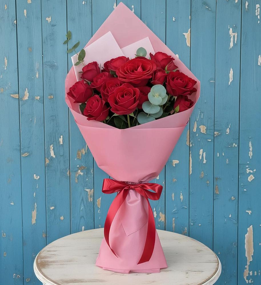 Букет цветов из: Розы в Большое Мурашкино