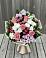 Букет цветов из: Альстромерии, Гвоздики, Розы и Хризантемы в Большое Мурашкино