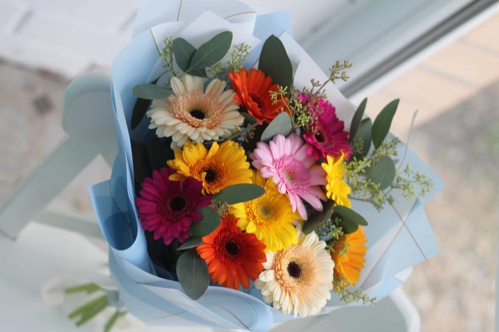 Букет цветов из: Герберы в Большое Мурашкино