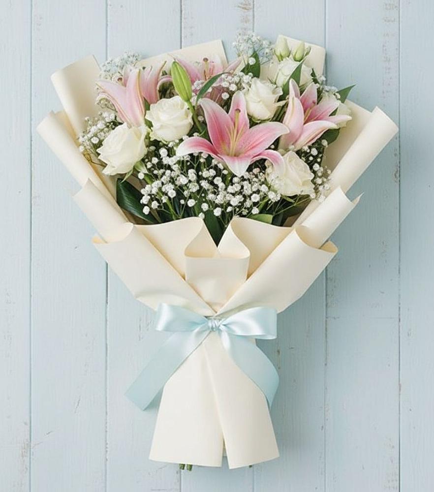 Букет цветов из: Лилии в Большое Мурашкино