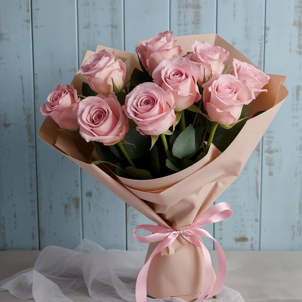 Букет цветов из: Розы в Большое Мурашкино