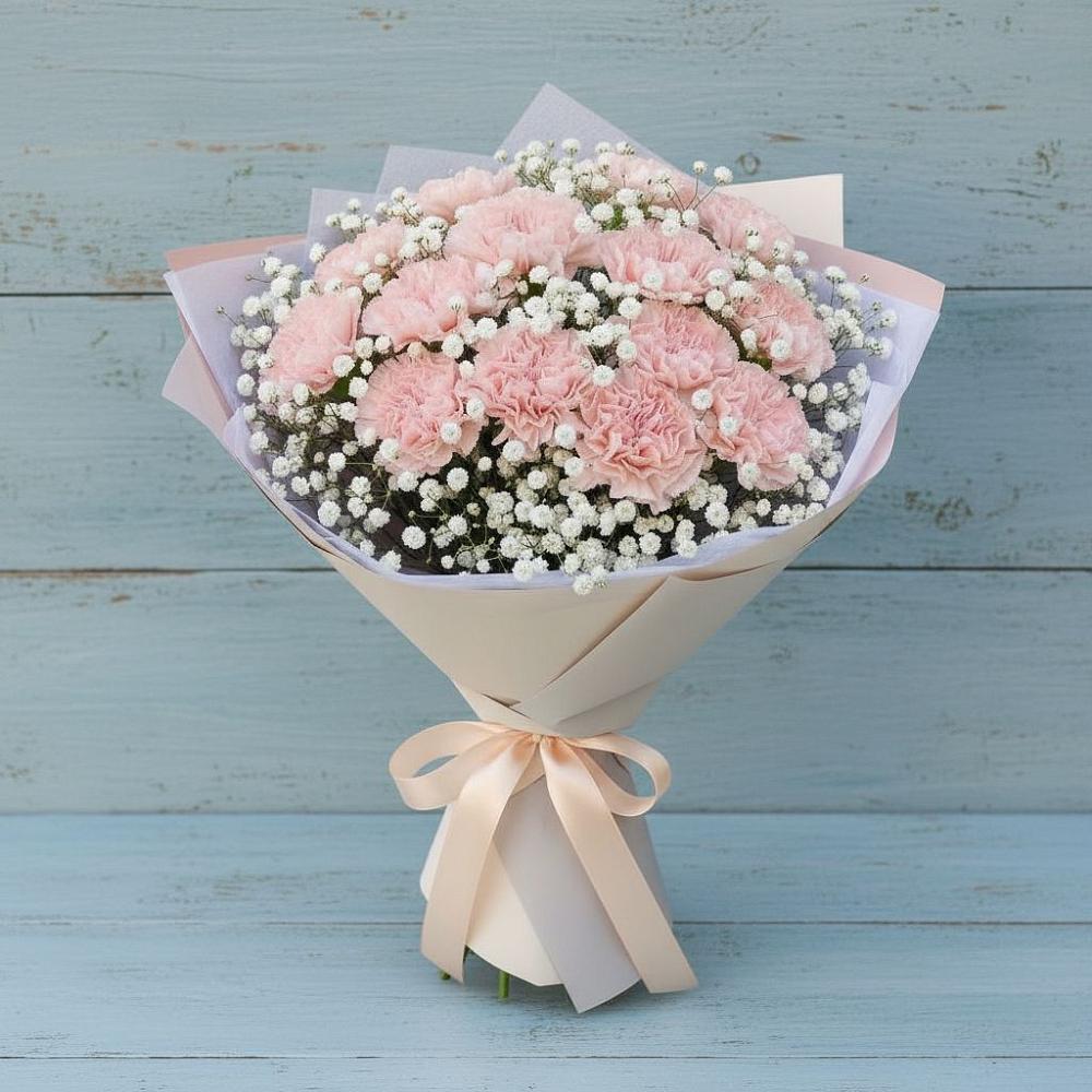 Букет цветов из: Гвоздики в Большое Мурашкино