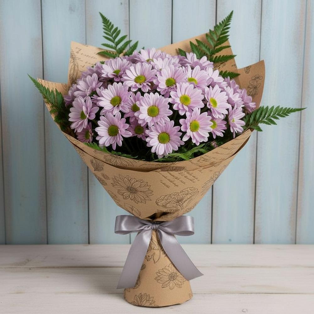 Букет цветов из: Хризантемы в Большое Мурашкино