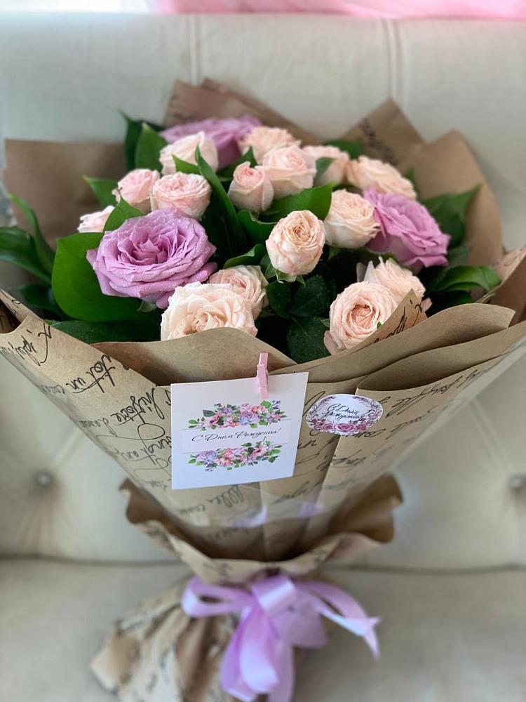 Букет цветов из: Розы в Большое Мурашкино