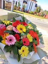 Букет цветов из:  Герберы #REPLACE_PRED# Большое Мурашкино