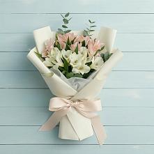 Букет цветов из:  Альстромерии в Большое Мурашкино
