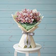 Букет цветов из:  Орхидеи и Розы в Большое Мурашкино