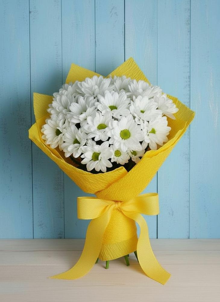 Букет цветов из: Хризантемы в Большое Мурашкино