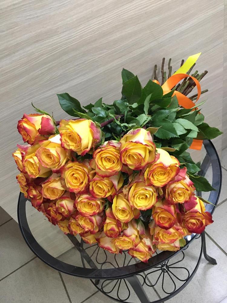 Букет Желтые розы в Большое Мурашкино