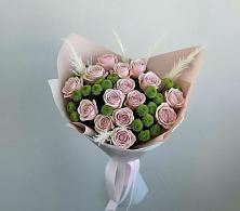 Букет цветов из:  Розы и Хризантемы в Большое Мурашкино