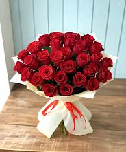 Букет 29 Красных роз в Большое Мурашкино