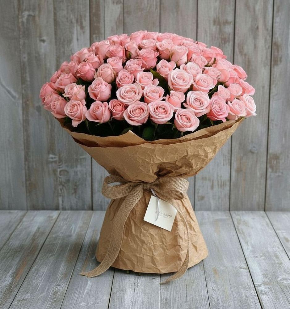 Букет 151 Роза Роуз в Большое Мурашкино