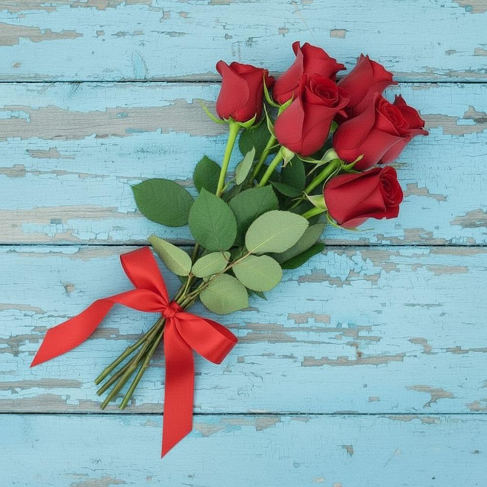 Букет Красные розы в Большое Мурашкино