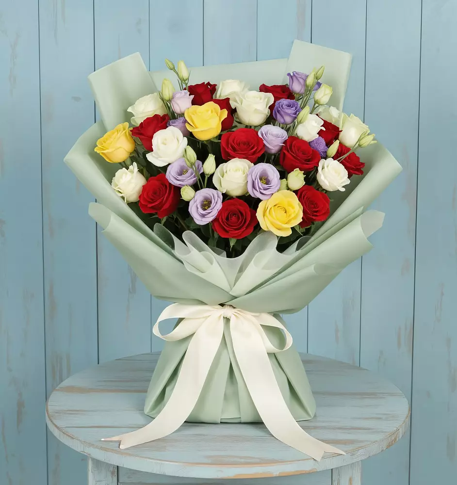 Букет цветов из: Розы в Большое Мурашкино