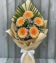 Букет цветов из:  Герберы в Большое Мурашкино