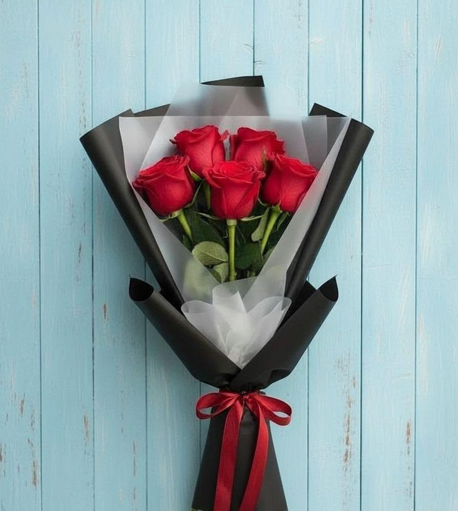 Букет цветов из: Розы в Большое Мурашкино