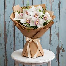 Букет цветов из:  Орхидеи и Розы в Большое Мурашкино