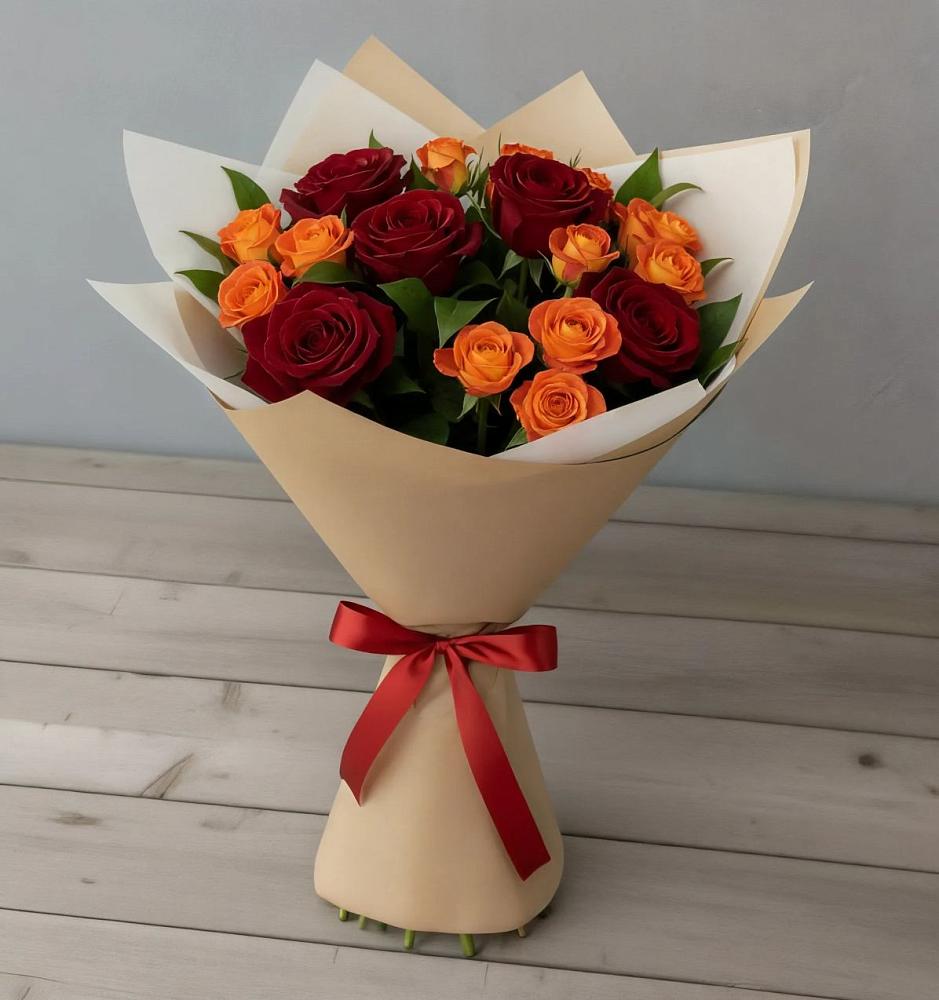 Букет Любовь и восторг в Большое Мурашкино